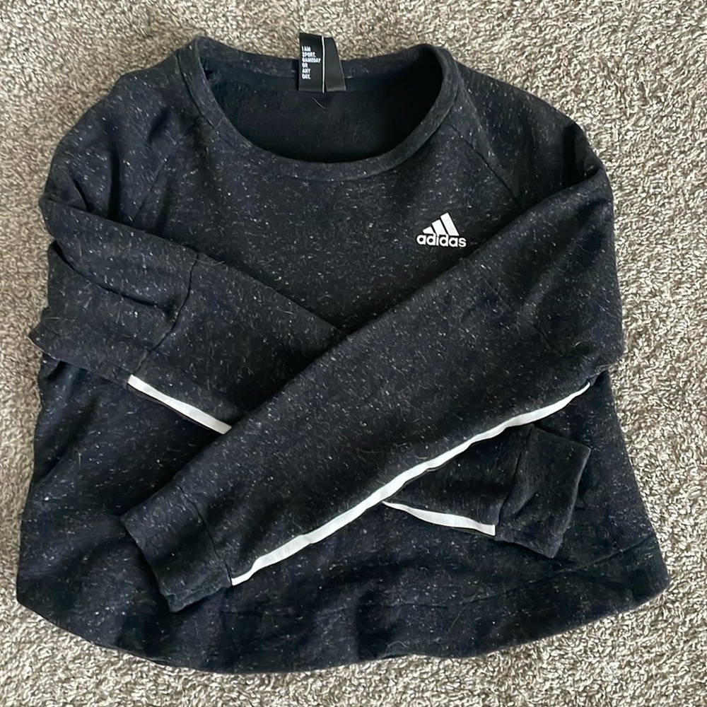 ADIDAS Women’s Crop Athletic Crewneck